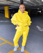 Two-piece hoodie set See size chart under “more details” The Fashion Celestial