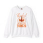 Thankful For My Little Turkeys Crewneck Sweatshirt The Devil's Pickle