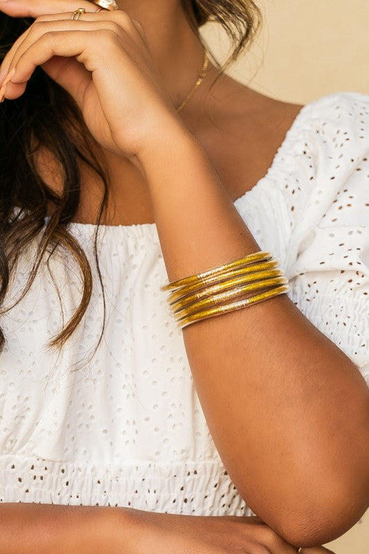 Glitter Jelly Bangle Bracelets Shop Style & More | Fresh Looks, Everyday Deals & Free Shipping