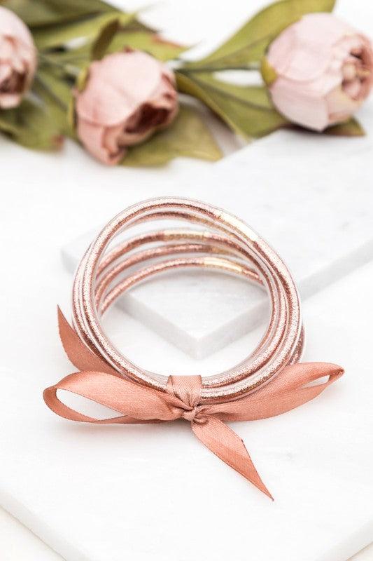 Glitter Jelly Bangle Bracelets Shop Style & More | Fresh Looks, Everyday Deals & Free Shipping