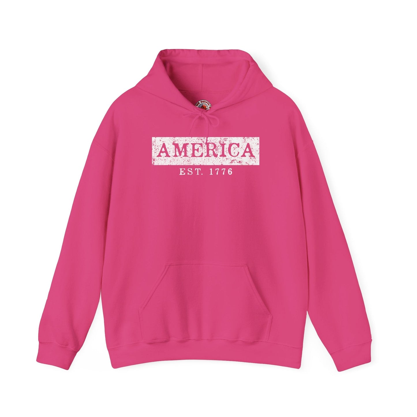 America Est. 1776 Hooded Sweatshirt The Devil's Pickle