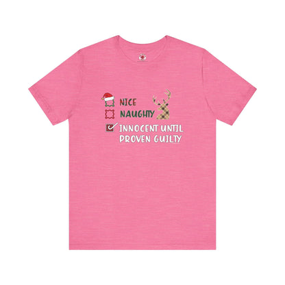 Innocent Until Proven Guilty T-Shirt The Devil's Pickle
