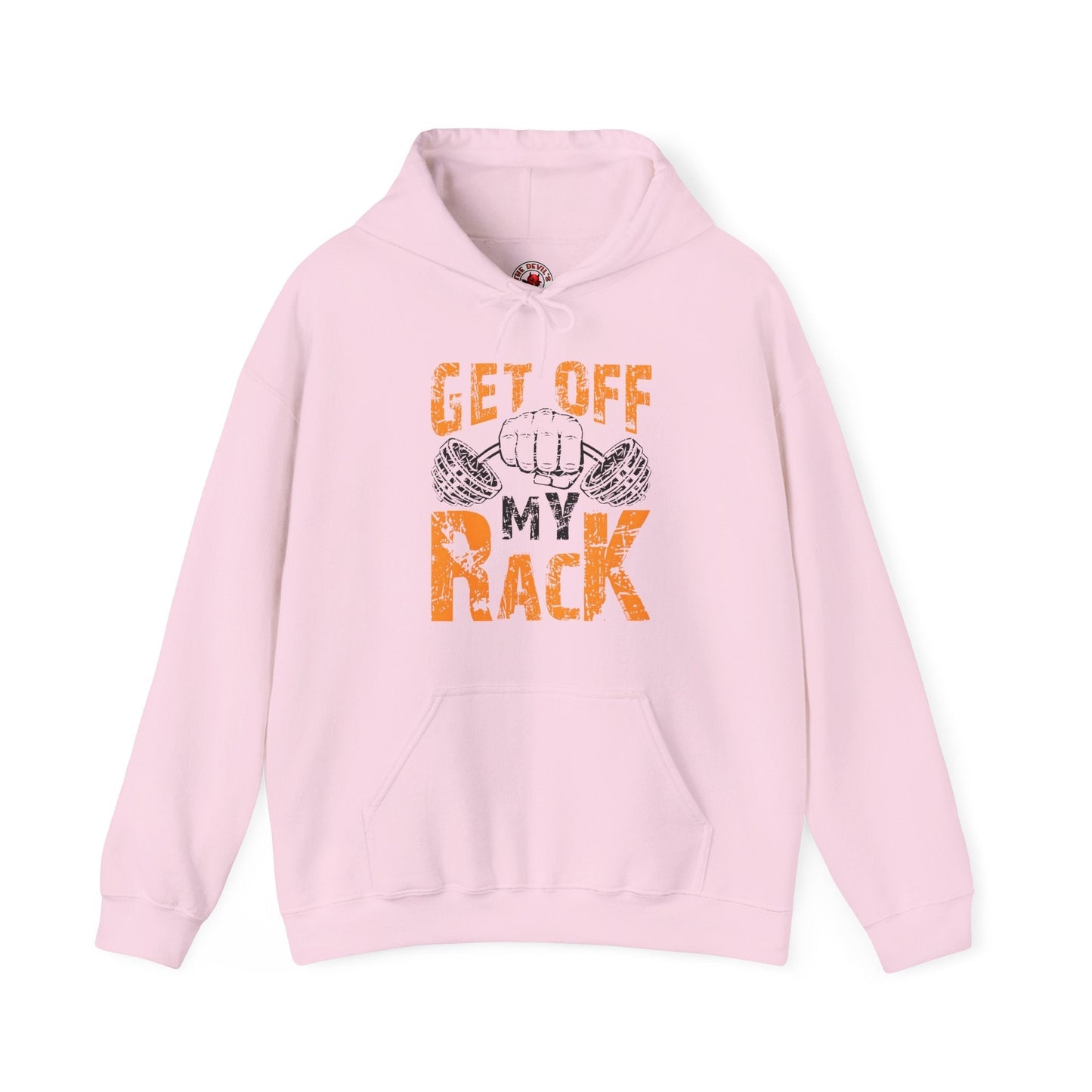 Get Off My Rack Hooded Sweatshirt The Devil's Pickle