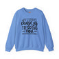 If Zombies Chase Us Crewneck Sweatshirt The Devil's Pickle