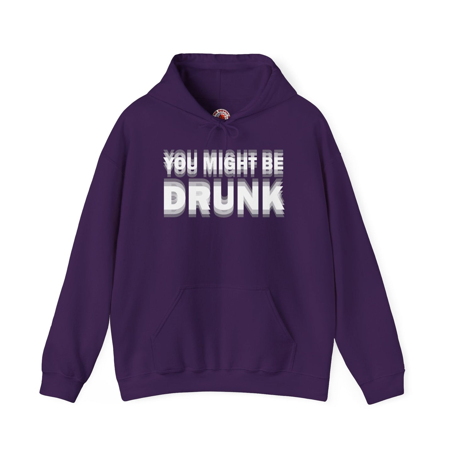 You Might Be Drunk Hooded Sweatshirt The Devil's Pickle
