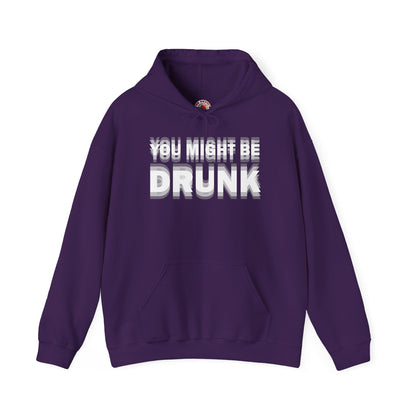 You Might Be Drunk Hooded Sweatshirt The Devil's Pickle