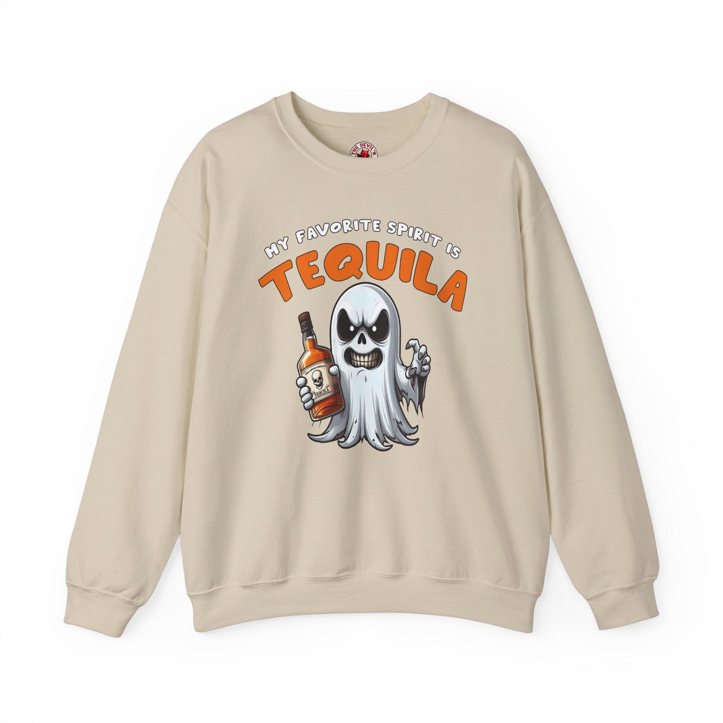 My Favorite Spirit Is Tequila Crewneck Sweatshirt The Devil's Pickle