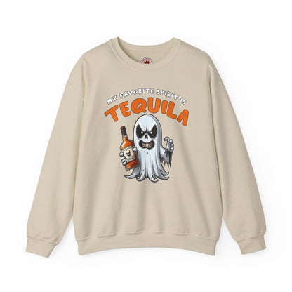 My Favorite Spirit Is Tequila Crewneck Sweatshirt The Devil's Pickle
