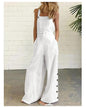 High-Waisted Sleeveless Wide-Leg Denim Jumpsuit – 8 Colors, S–2XL FitiqueFit