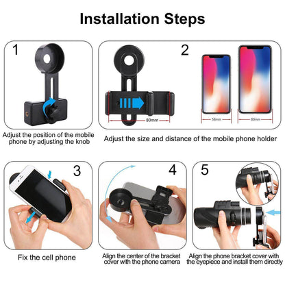 Handheld monocular telescope SmartPursue™