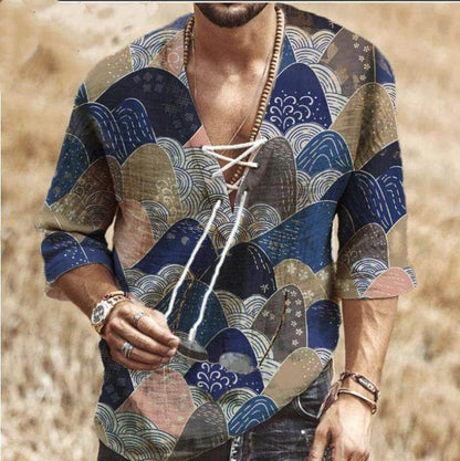 Large Size Loose Hot style Men Shirts FitiqueFit