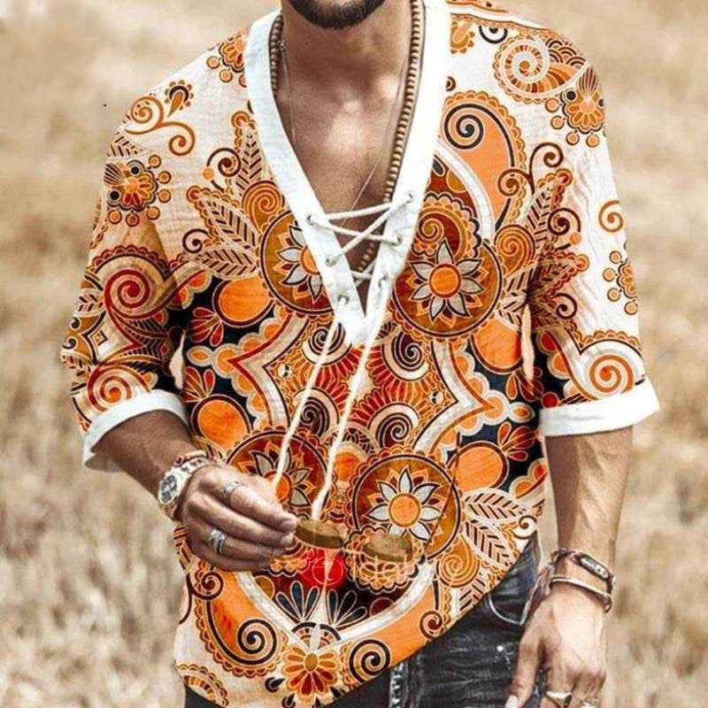Large Size Loose Hot style Men Shirts FitiqueFit