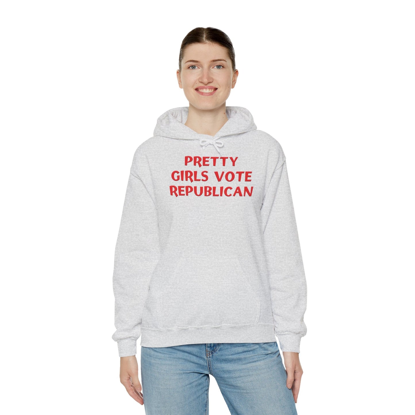 Pretty Girls Vote Republican Hooded Sweatshirt The Devil's Pickle