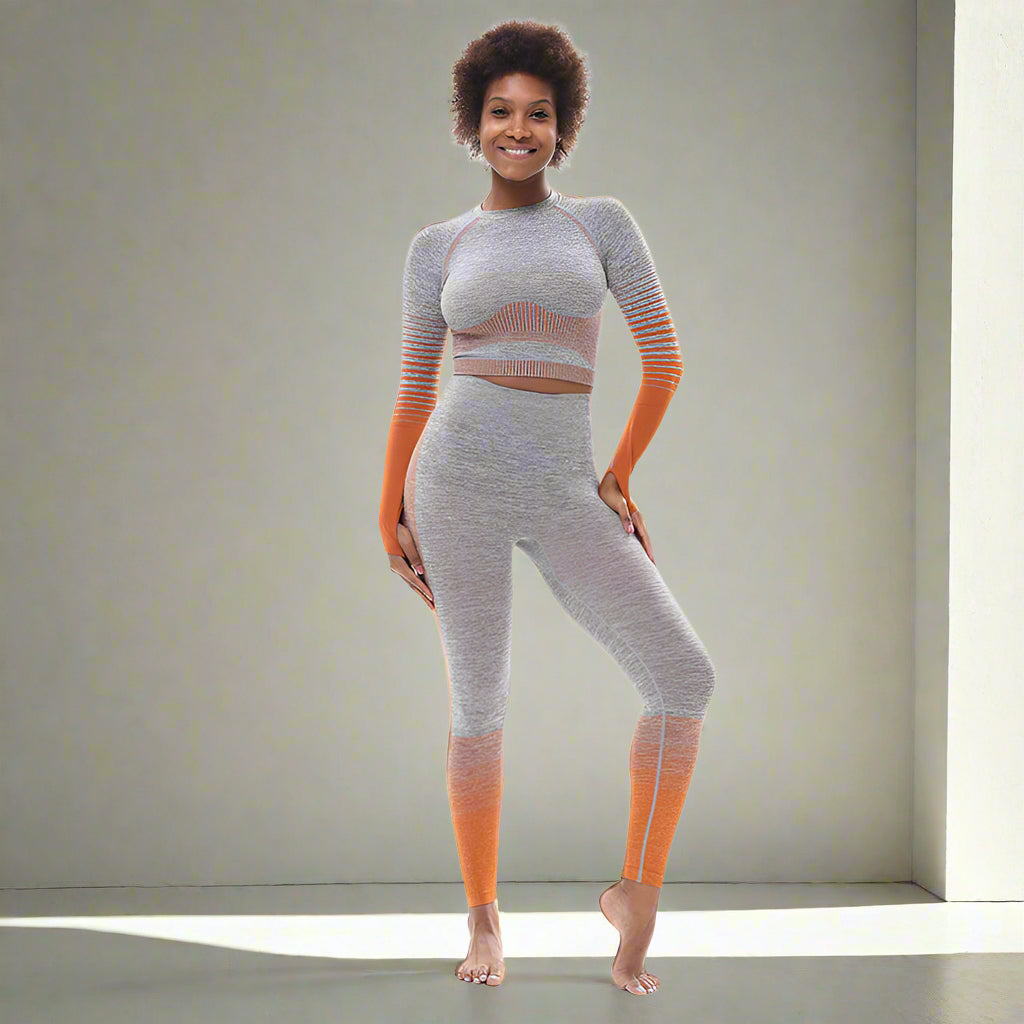 🧘‍♀️ Tight-Fitting Butt-Lifting Seamless Yoga Set FitiqueFit