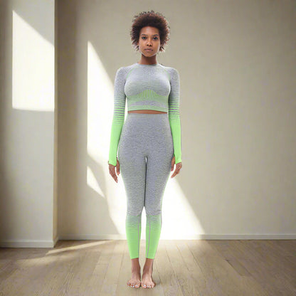 🧘‍♀️ Tight-Fitting Butt-Lifting Seamless Yoga Set FitiqueFit