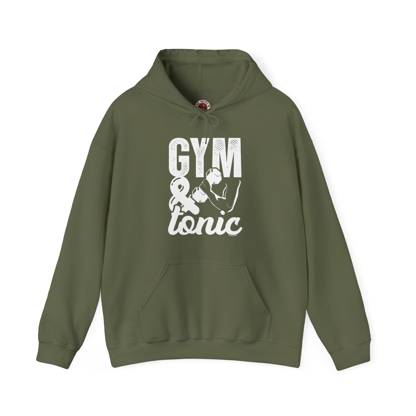 Gym and Tonic Hooded Sweatshirt The Devil's Pickle