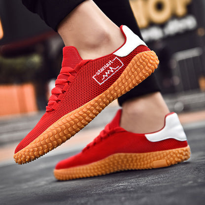 Korean Forrest Gump Flying Woven Shoes FitiqueFit