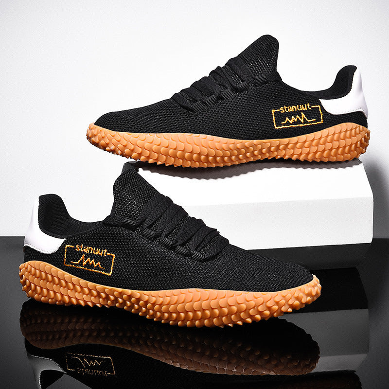 Korean Forrest Gump Flying Woven Shoes FitiqueFit