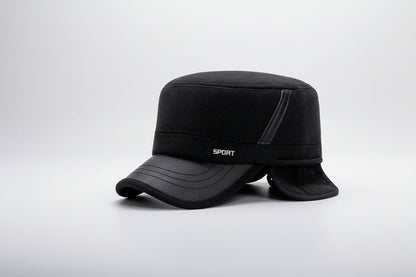 Winter Flat Hat – Classic Warm Wool-Style Newsboy Cap FitiqueFit
