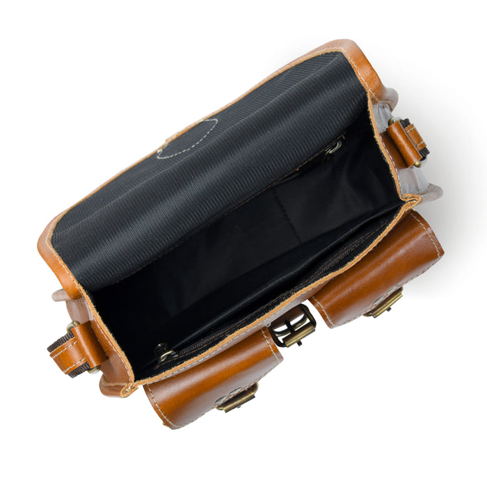2-Pocket Leather Sling For Women Classy Leather Bags