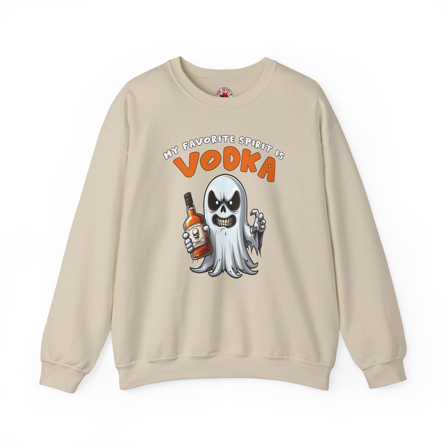 My Favorite Spirit Is Vodka Crewneck Sweatshirt The Devil's Pickle