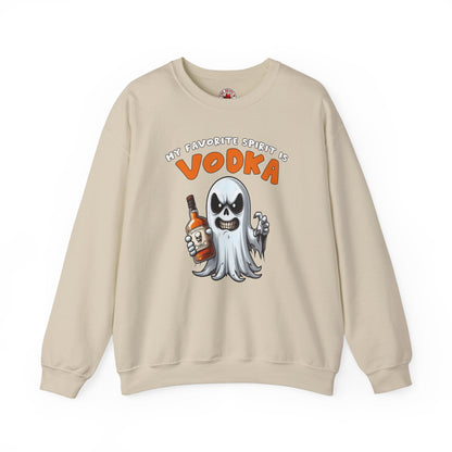 My Favorite Spirit Is Vodka Crewneck Sweatshirt The Devil's Pickle