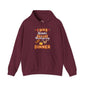 I Was Thinner Before Thanksgiving Dinner Hooded Sweatshirt The Devil's Pickle