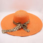 Women's Large-brimmed Beach Hat With Bow And Streamer Straw Hat See size chart under “more details” The Fashion Celestial