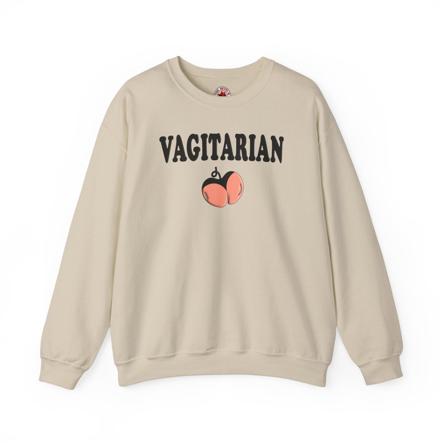 Vagitarian Crewneck Sweatshirt The Devil's Pickle