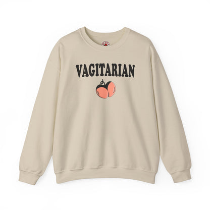 Vagitarian Crewneck Sweatshirt The Devil's Pickle