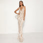 Sling Strapless Back Sequined Mermaid Evening Dress See size chart under “more details” The Fashion Celestial