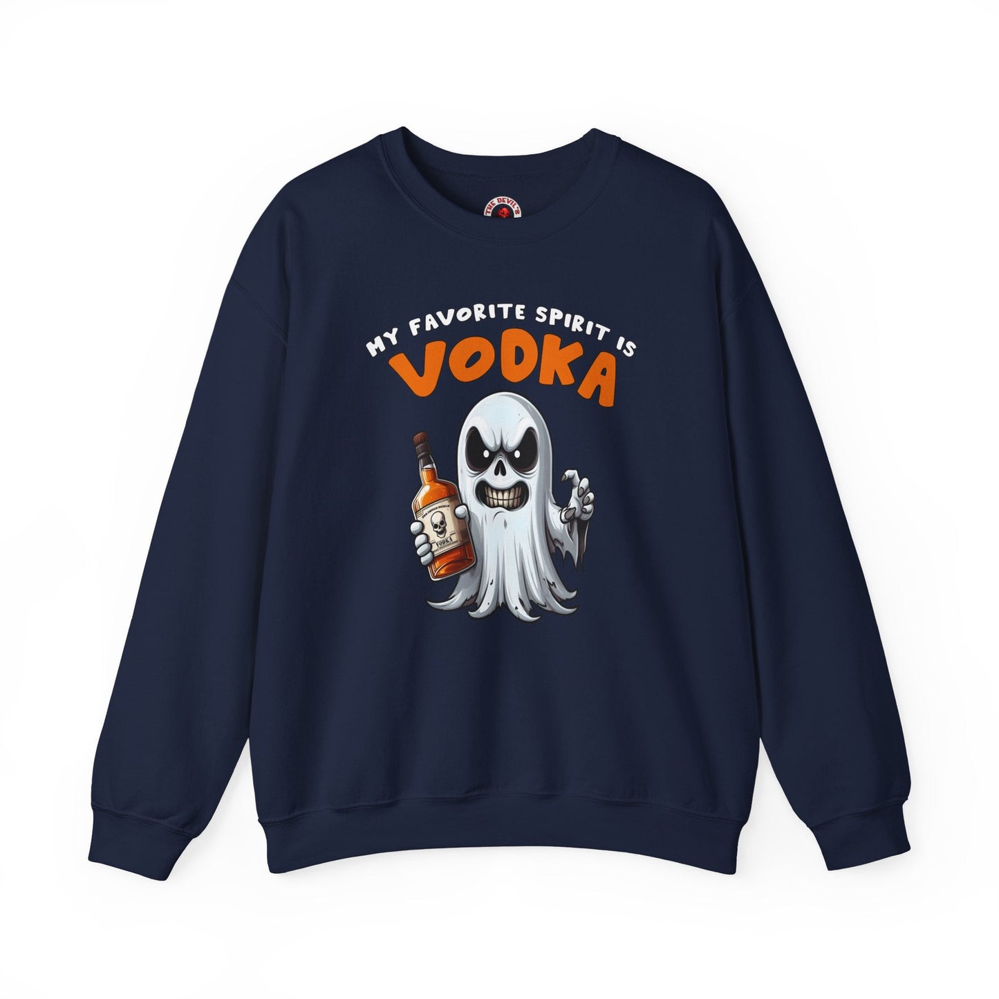 My Favorite Spirit Is Vodka Crewneck Sweatshirt The Devil's Pickle