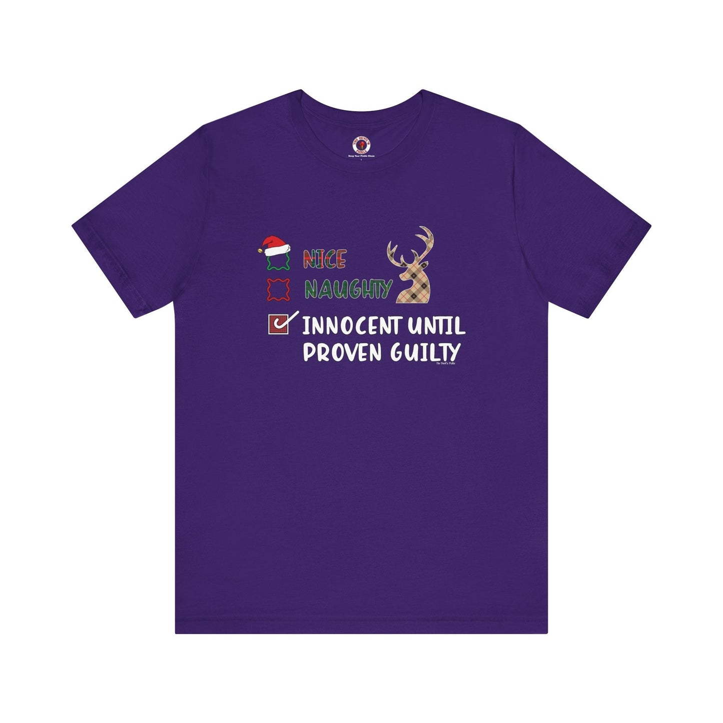 Innocent Until Proven Guilty T-Shirt The Devil's Pickle