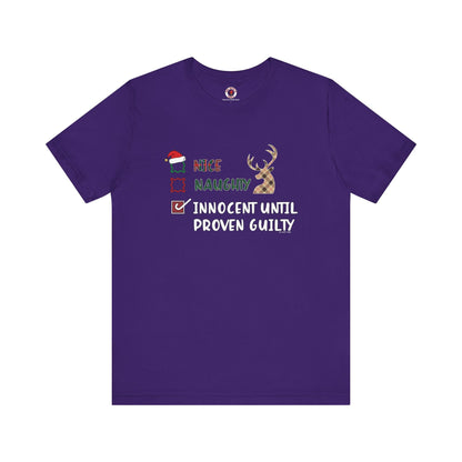 Innocent Until Proven Guilty T-Shirt The Devil's Pickle