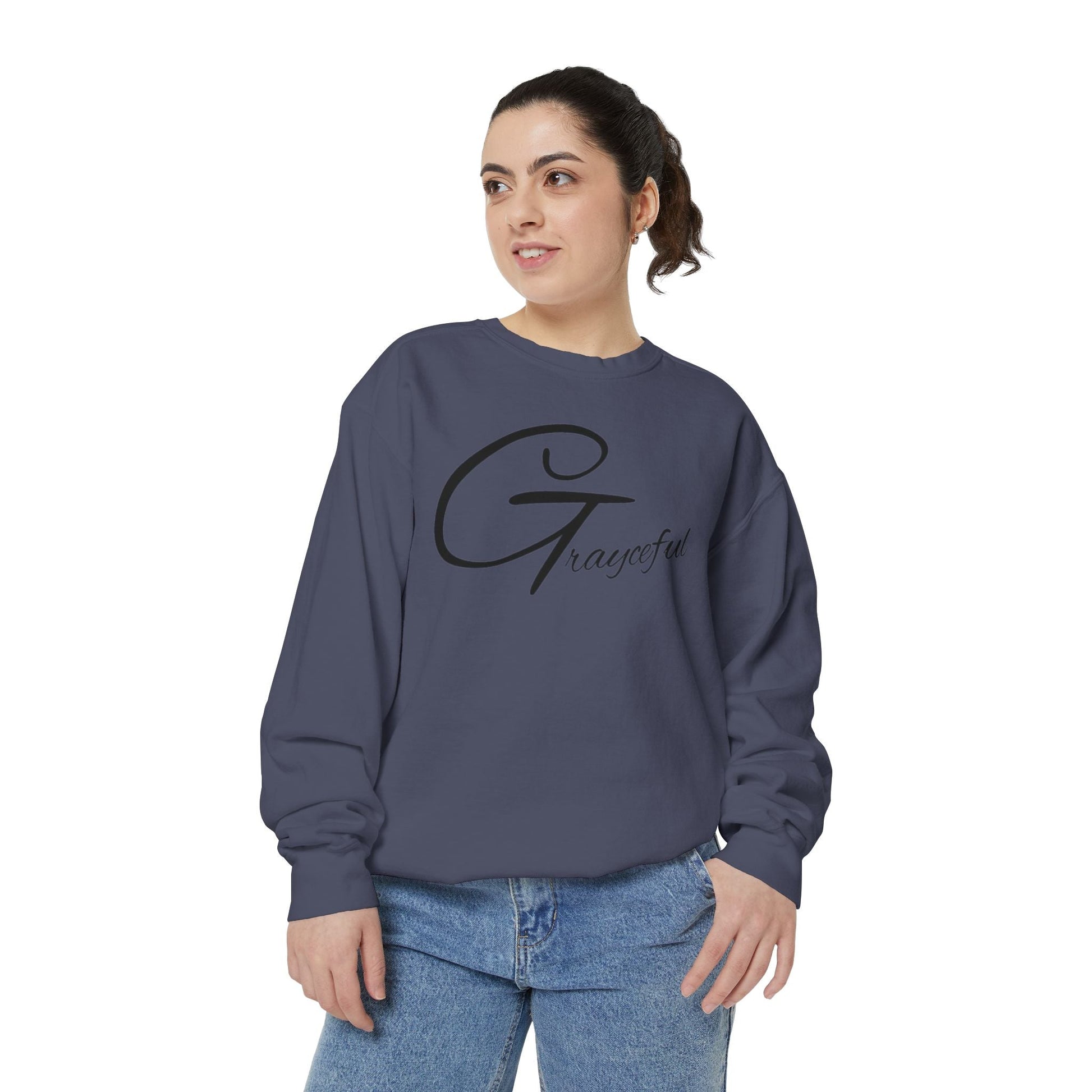 Unisex Garment-Dyed Sweatshirt Grayceful LLC