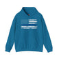 Thin Blue Line American Flag Hooded Sweatshirt The Devil's Pickle