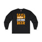 Save Water Drink Beer Long Sleeve Tee The Devil's Pickle