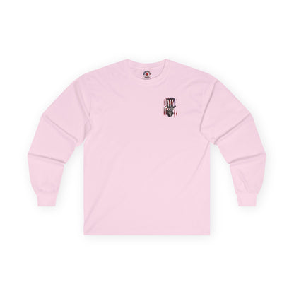 Patriotic Skull Long Sleeve Tee The Devil's Pickle