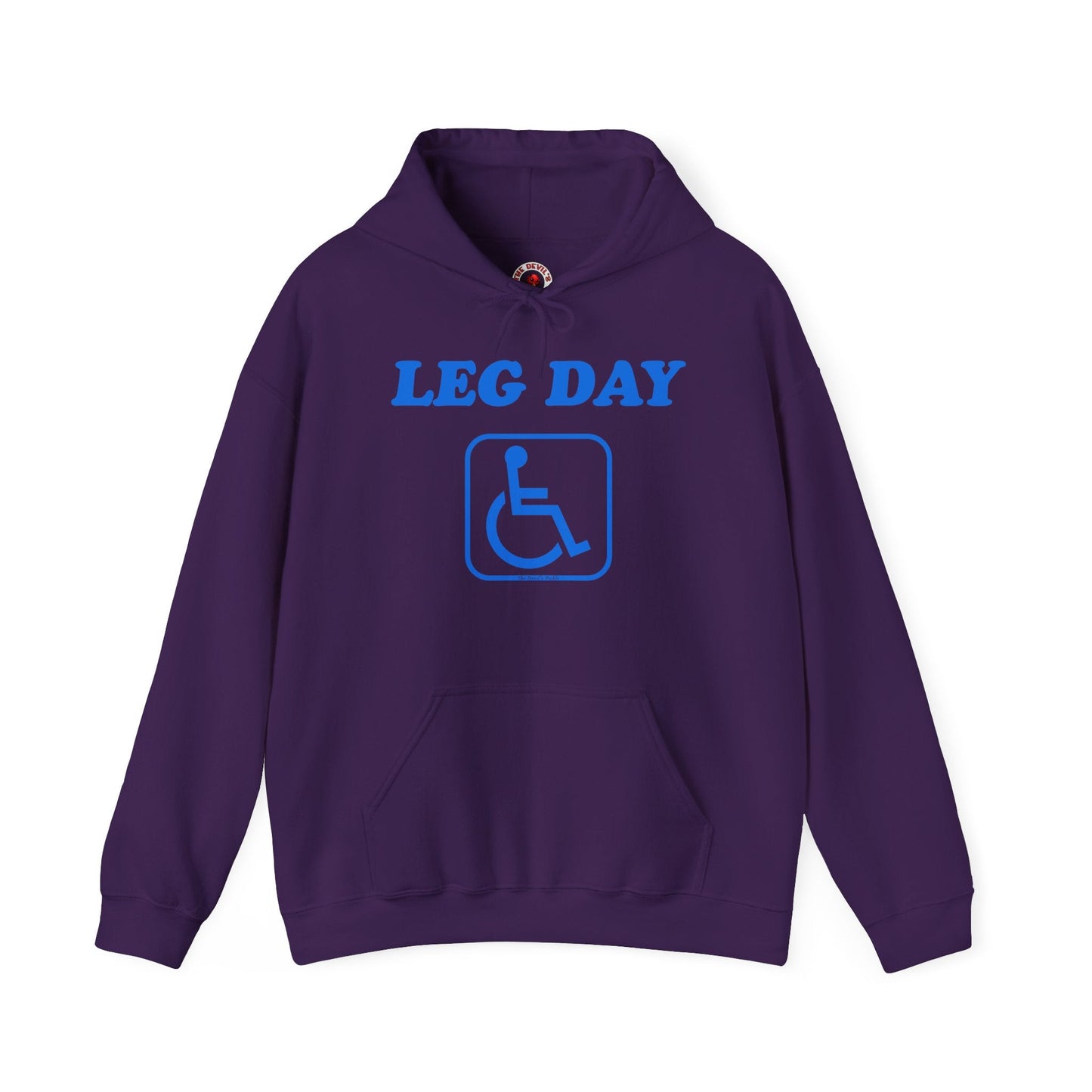 Leg Day Handicap Hooded Sweatshirt The Devil's Pickle