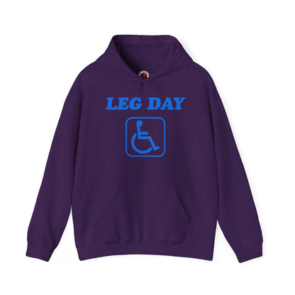 Leg Day Handicap Hooded Sweatshirt The Devil's Pickle
