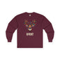 Horny Reindeer Long Sleeve Tee