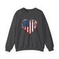 American Heart Crewneck Sweatshirt The Devil's Pickle