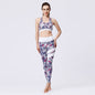 💪 Seamless 2-Piece Yoga Set – High-Waist Leggings & Crop Top FitiqueFit
