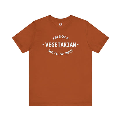 I'm Not A Vegetarian T-Shirt The Devil's Pickle