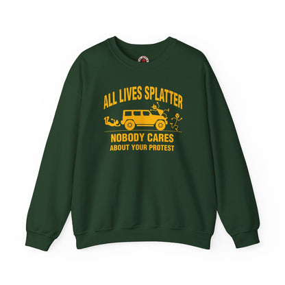 All Lives Splatter Crewneck Sweatshirt The Devil's Pickle