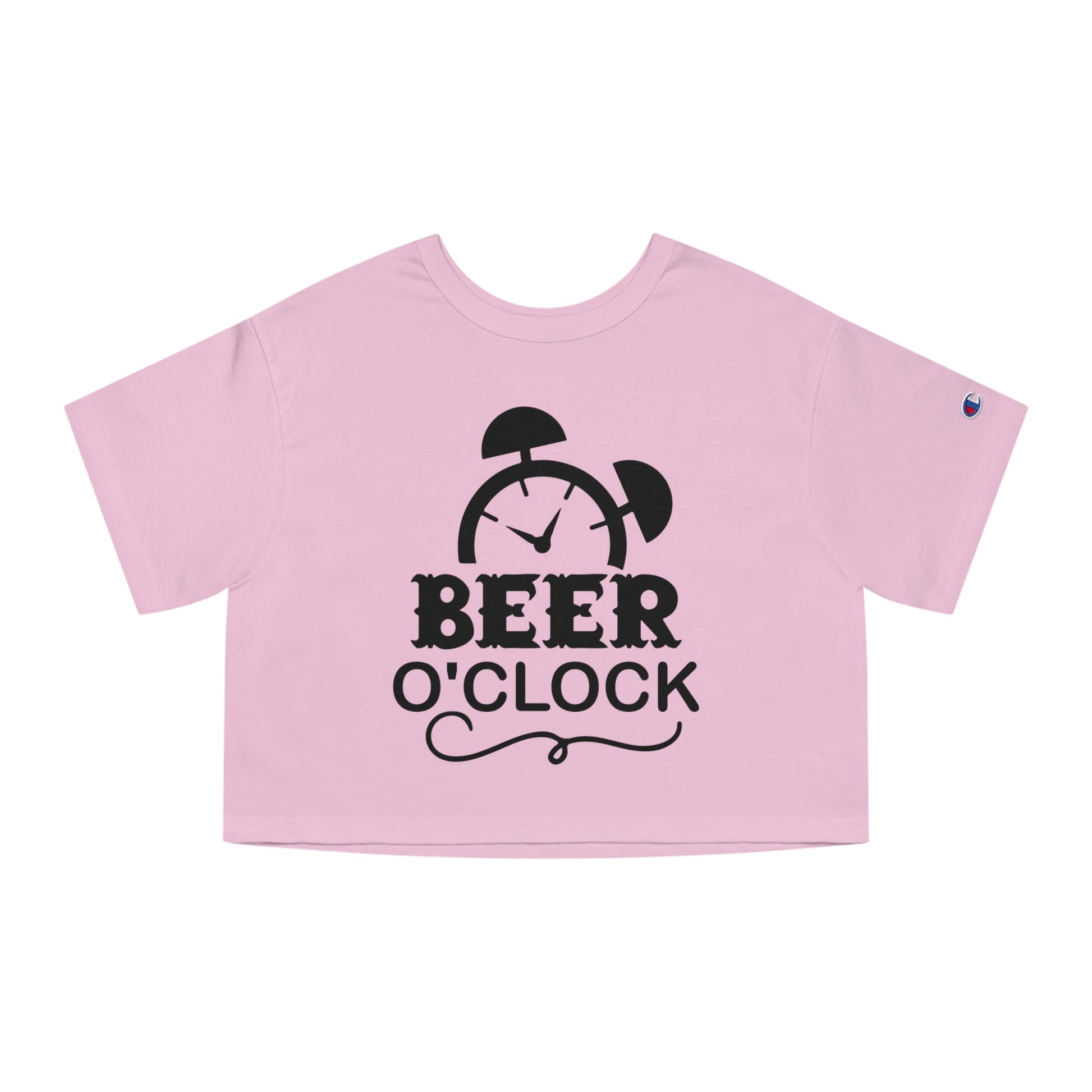 Beer O'clock Cropped T-Shirt The Devil's Pickle
