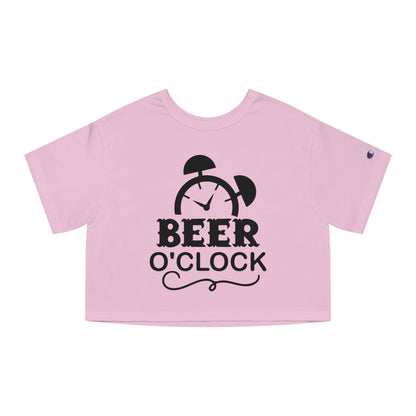 Beer O'clock Cropped T-Shirt The Devil's Pickle