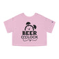 Beer O'clock Cropped T-Shirt The Devil's Pickle