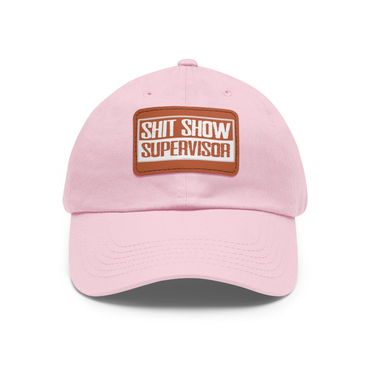 Shit Show Supervisor Hat with Leather Patch The Devil's Pickle