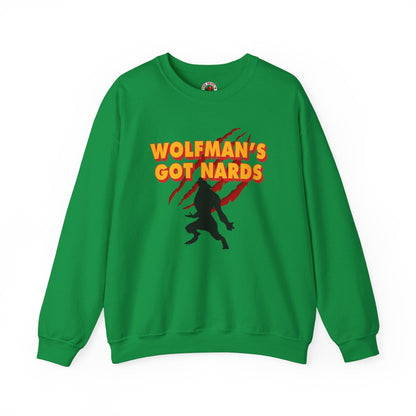 Wolfman's Got Nards Crewneck Sweatshirt The Devil's Pickle